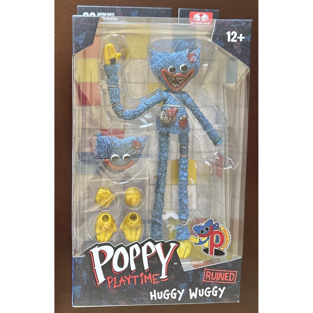 2026 Poppy Playtime 7'' RUINED HUGGY WUGGY Figure Mcfarlane Toys New